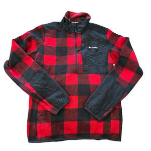Men's Sweater Weather™ II Printed Fleece Half Zip Pullover XS